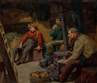 Ralph Hedley - His First Voyage.webp
