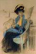 Mademoiselle CloClo - Ramon Casas — visning af kunstværket