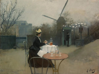 Udendørs - Ramon Casas — visning af kunstværket