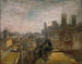 Vue de Barcelone depuis un toit dans la Riera de Sant Joan - Ramon Martí i Alsina — visning af kunstværket