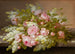 naturtro blomsterstilleben - Raoul M. de Longpré — visning af kunstværket