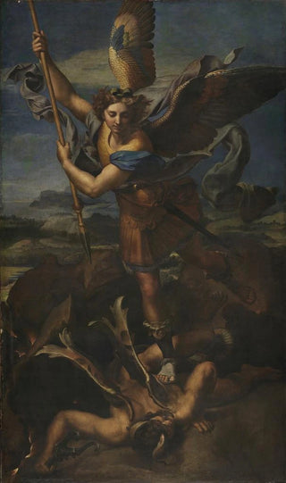Raphael - Saint Michael Vanquishing Satan.webp