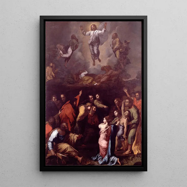 La Transfiguration - Raphaël — indrammet kunstværk på væggen