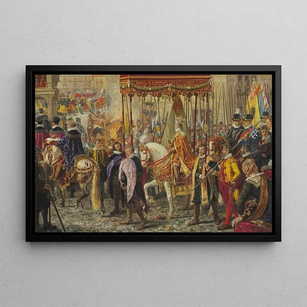 Rasmus Christiansen - Forarbejde til Christian IVs Kroningstog 1596.webp