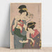 Reproduktion af maleriet Råd og hest - Kitagawa Utamaro
