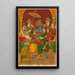 Uttara Rama Charitra L'Assemblée de Rama - Raja Ravi Varma — indrammet kunstværk på væggen