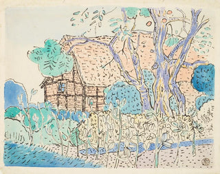 Raymond McIntyre - Cottage and garden.webp