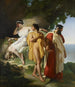 Télémaque og Eucharis - Raymond Monvoisin — visning af kunstværket
