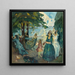 Regatta - Leo Putz — indrammet kunstværk på væggen