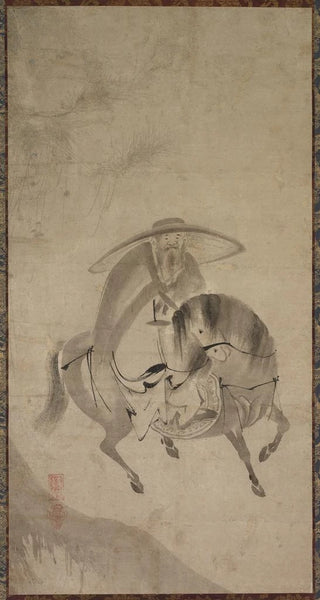Reietsu - Su Dongpo Riding a Donkey.webp