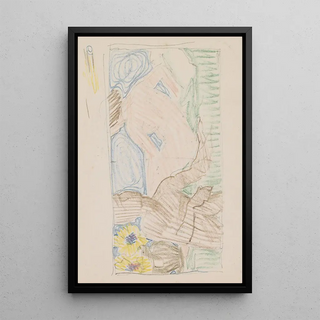 Reijer Stolk - Zittende man naast een liggende naakte vrouw op een bed.webp