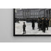 Reproduktion af maleriet af Relève de la garde au palais d'Amalienborg - Paul Fischer