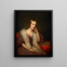 Caroline Louisa Pratt Bartlett - Rembrandt Peale — indrammet kunstværk på væggen