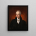 James Kent - Rembrandt Peale — indrammet kunstværk på væggen