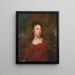 Juliana Westray Wood - Rembrandt Peale — indrammet kunstværk på væggen