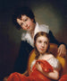 Michelangelo og Emma Clara Peale - Rembrandt Peale — visning af kunstværket