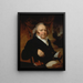 Portrait af Jacob Gerard Koch - Rembrandt Peale — indrammet kunstværk på væggen