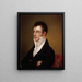 Rubens Peale - Rembrandt Peale — indrammet kunstværk på væggen