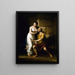 La fille romaine - Rembrandt Peale — indrammet kunstværk på væggen
