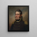 William Bainbridge - Rembrandt Peale — indrammet kunstværk på væggen
