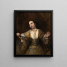 Lucrèce - Rembrandt van Rijn — indrammet kunstværk på væggen