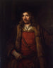 Mand i pelsforetjakke - Rembrandt van Rijn — visning af kunstværket