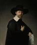 Portrait de Marten Looten - Rembrandt van Rijn — visning af kunstværket