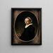 Portræt af en 39-årig kvinde - Rembrandt van Rijn — indrammet kunstværk på væggen