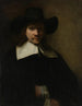 Portrait af en mand - Rembrandt van Rijn — visning af kunstværket