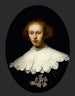 Portrait af en ung kvinde - Rembrandt van Rijn — visning af kunstværket