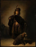 Portræt af kunstneren i orientalsk kostume - Rembrandt van Rijn — visning af kunstværket