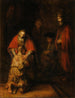 Le retour du fils prodigue - Rembrandt van Rijn — visning af kunstværket