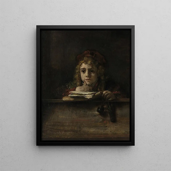 Rembrandt van Rijn - Titus at his desk.webp