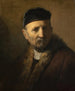 Tronie af en gammel mand - Rembrandt van Rijn — visning af kunstværket