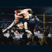 Reproduktion af maleriet af boksekamp hos Sharkey - George Bellows