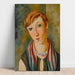 Reproduktion af maleriet René Kisling - Moïse Kisling