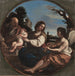 Repos lors de la fuite en Égypte - Guercino — visning af kunstværket