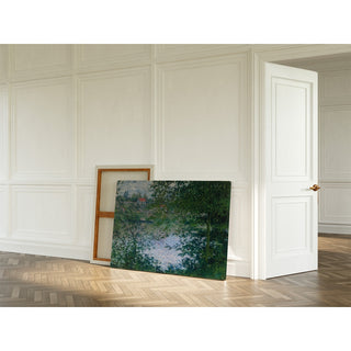 Reproduction A Travers Les Arbres, Ile De La Grande Jatte - Claude Monet