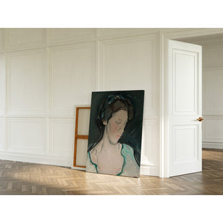 Reproduction A portrait of a young woman, thought to be Peggy MacRae Samuel - John Peploe