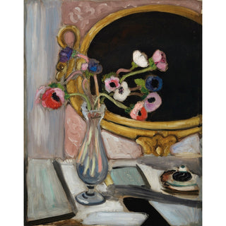 Reproduction Anémones au Miroir Noir - Henri Matisse