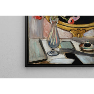 Reproduction Anémones au Miroir Noir - Henri Matisse