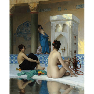 Reproduction Après le bain - Jean-Léon Gérôme