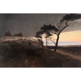 Reproduction Après le coucher du soleil - Laurits Andersen Ring