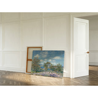 Reproduction Après-midi de mai à By, près de Moret-sur-Loing - Alfred Sisley