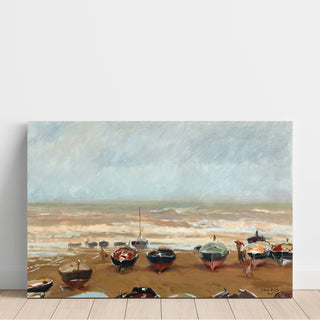 Reproduction Après-midi orageux - Joaquín Sorolla