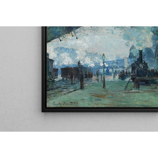 Reproduction Arrivée du train de Normandie - Claude Monet