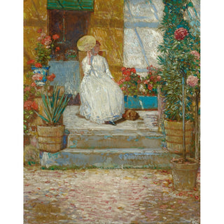 Reproduction Au soleil - Childe Hassam