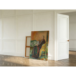 Reproduction Autoportrait avec la grippe espagnole - Edvard Munch