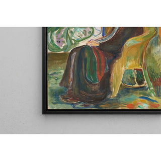 Reproduction Autoportrait avec la grippe espagnole - Edvard Munch