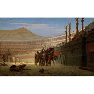 Reproduction Ave Caesar! Morituri te salutant - Jean-Léon Gérôme